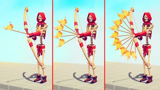 EVOLUTION of OVERPOWERED SKELETON ARCHER 1 | TABS - Totally Accurate Battle Simulator