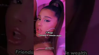 The meaning behind her songs || #arianagrande #shorts #tiktok