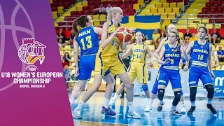 Sweden v Romania - Full Game - FIBA U18 Women's European Championship Division B 2019
