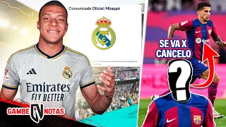 🚨¡ÚLTIMO MOMENTO! Presentación OFICIAL de MBAPPÉ🚨 | ¡Barça SACRIFICARÍA central x CANCELO!