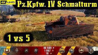 World of Tanks Pz.Kpfw. IV Schmalturm Replay - 8 Kills 3K DMG(Patch 1.6.1)