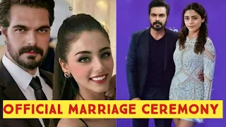 Halil Ibrahim Ceyhan and Sıla Türkoğlu official Marriage ceremony 2022?