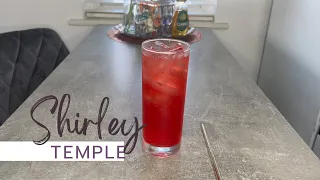 Classic Shirley Temple Mocktail Recipe| Oldest Mocktail | Non alcoholic Valentine drink