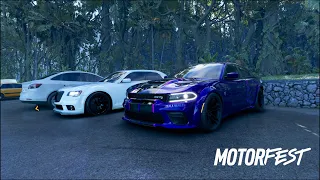 The Crew Motorfest: 4 SRTS In Traffic Car Meet/Cruise/Pulls/Fly-Bys| CRAZY Sounds
