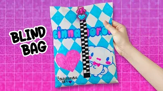 Blind Bag paper 💙 Cinnamoroll 🔷 DIY HOMEMADE PAPER BLIND BAG | TUTORIAL: How To Make Blind Bag Paper