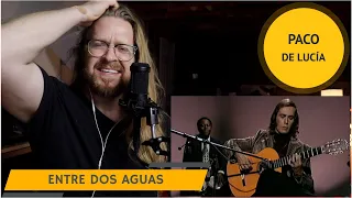 Full Reaccion Paco de Lucía - Entre Dos Aguas | Reacción en Español | UNA DE LAS MAS RECOMENDADAS!!!