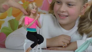 Распаковка Куклы Барби безграничные движения Barbie Made to Move Обзор Как открыть куклу барби Йога