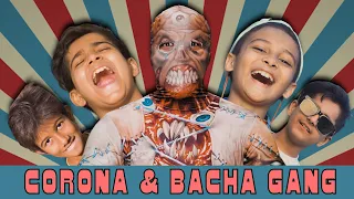 C0R0NA AND BACHA GANG | The Fun Fin | Comedy Skit | Funny Sketch | Schools After Lockdown | Mission