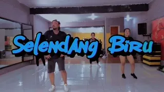 Joget Senam Kreasi " Selendang Biru " | Riski AG & member IRON GYM KEDIRI