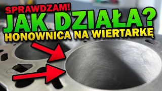 Honownica do wiertarki? HONOWANIE CYLINDRÓW ( Sprawdzam jak to działa )