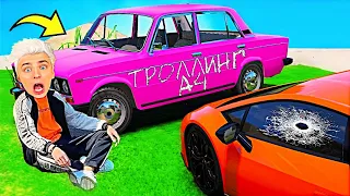 ПОДМЕНИЛ ЛАМБУ ВЛАДА А4 в ГТА 5 МОДЫ! ОБЗОР МОДА В GTA 5! ВИДЕО ГТА ИГРЫ MODS