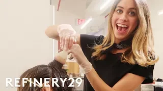I Trained Like A Professional Hair Colorist | Lucie For Hire | Refinery29