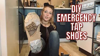 DIY TAP SHOES - How to Make Your Own Tap Shoes & Dance Board