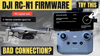 Has the DJI RC-N1 Firmware Update FIXED Connection Problems on Your Drone? | Mini 2, Air 2, Air 2s