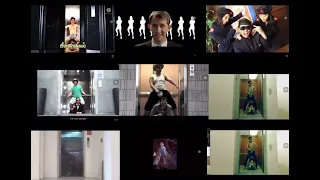 9 Gangnam Style in one video