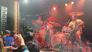 john dwyer crowdsurfing, thee oh sees, warsaw, 9/22/23