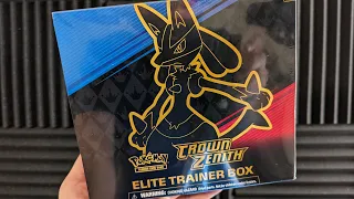 The Final SwSh ETB! | Pokemon Crown Zenith Elite Trainer Box