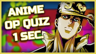 Anime Opening Quiz - 45 Openings [VERY EASY - MEDIUM] (1 SECOND CHALLENGE)