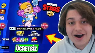 ÜCRETSİZ BRAWL PASS PLUS ALMAK İÇİN BU VİDEOYU İZLEYİN 🥰 Brawl Stars