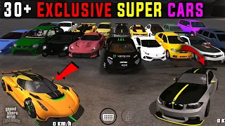 30+ *EXCLUSIVE* Super Cars  ModPack  For GTA San Andreas MOBILE