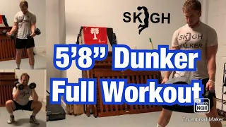 5'8" Dunker Full Workout: Jump Higher