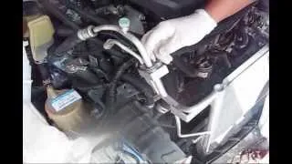 How to replace condenser on 2010 Mazda 3 part2