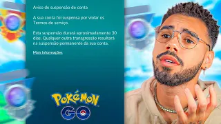 FUI BANIDO… COMO MANTER O ALTO NÍVEL SEM POKÉMON... 😭🤯😍 #pokemongo