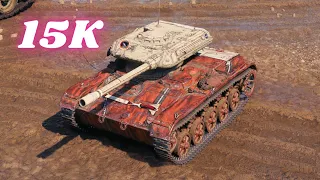 ELC EVEN 90 - 15K Spot + Damage World of Tanks Replays