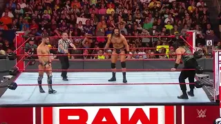 Roman Reigns Vs Drew McIntyre Vs Finn Bálor - WWE Raw 16/07/2018 (En Español)