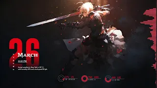 Fate Saber Rainmeter Scratch Tutorial