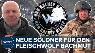 FLEISCHWOLF BACHMUT: Große Verluste in Wagner-Truppe - Prigoschin wirbt neue Söldner | UKRAINE-KRIEG