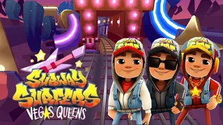SUBWAY SURFERS GAMEPLAY PC HD 2024 - VEGAS QUEENS - JAKE+DARK+STAR OUTFIT
