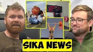 Karlos Nasar Goes Crazy - Longest Female JUMP - Biggest RAW Deadlift Ever [Sika News Show]