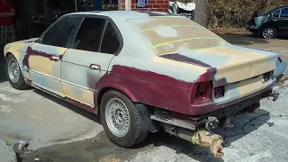 1995 BMW E34 540i V8 6-Speed Manual Restoration Project