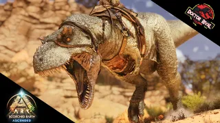EVO Tyrannosaur (How to tame) || Crossplay || Ark Scorched Earth Ascended