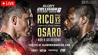 Glory: Collision 6 | LIVE STREAM | KICKBOXING FIGHT COMPANION | Arnhem, Netherlands