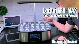 New LetPot LPH-Max Automated Hydroponic System | Preview & Review