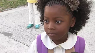 Students return to school after 6-year-old classmate killed in shooting