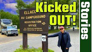 Kicked Out of a New Hampshire State Park. WHY? (RV Living Full Time) 4K