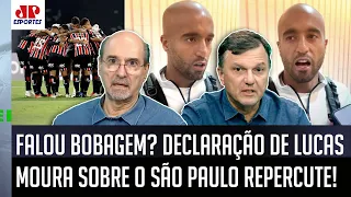 "O Lucas Moura voltou pra FALAR UMA BESTEIRA DESSAS??? Cara..." Declaração no São Paulo REPERCUTE!