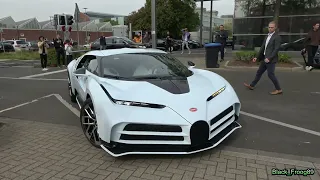 $8 Million Hypercar  Bugatti Centodieci 1 of 10 in Düsseldorf, in Hommage to Bugatti EB 110