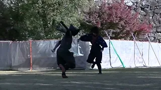 姫路忍者 白鷺   Himeji Ninja Shirasagi（姫路城にて）2023年12月 2日