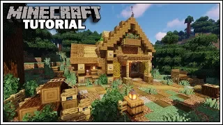 Minecraft: How to Build a Log Cabin Tutorial