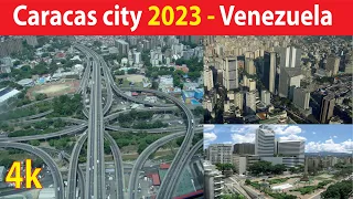 Caracas City , Venezuela 4K By Drone 2023