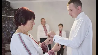 Весілля. Розтоки. Зворушливий ранок нареченого - Wedding. Roztoki. Touching morning of the groom.