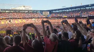 One of the most beautiful anthems in football "Zpívej, kdo jsi Sparťanem" (Sparta Prague) A CAPPELLA