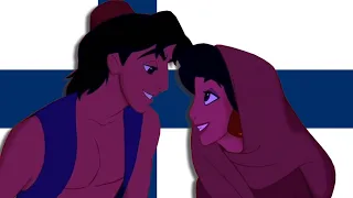 Aladdin - Aladdin and Jasmine talk (Finnish)