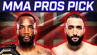 MMA Pros Pick ✅ Leon Edwards vs. Belal Muhammad 2 - Part 1 👊UFC 304