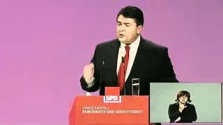 Grundsatzrede Sigmar Gabriel - Parteitag 2011