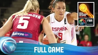 Spain v Czech Republic - Full Game - Group A - 2014 FIBA World Championship for Women